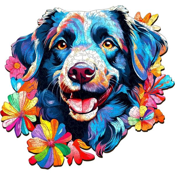 EscapeWelt Dřevěné puzzle Pes 300 dílků