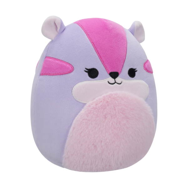 SQUISHMALLOWS Fialovo-růžový chipmunk - Tamara (obrázek 6)