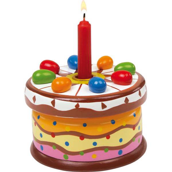 Scatola portagiochi per torta di compleanno small foot