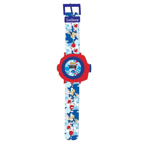 Digitálne premietacie hodinky Ježko Sonic