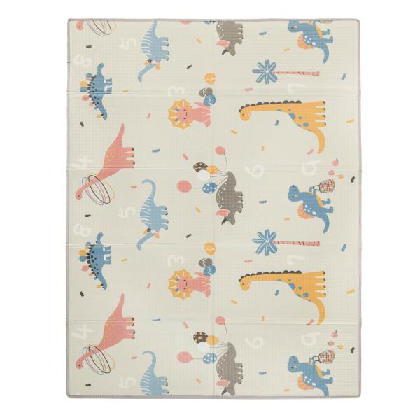 Multifunkční pěnová skládací podložka oboustranná 200x150, Dino (obrázek 5)