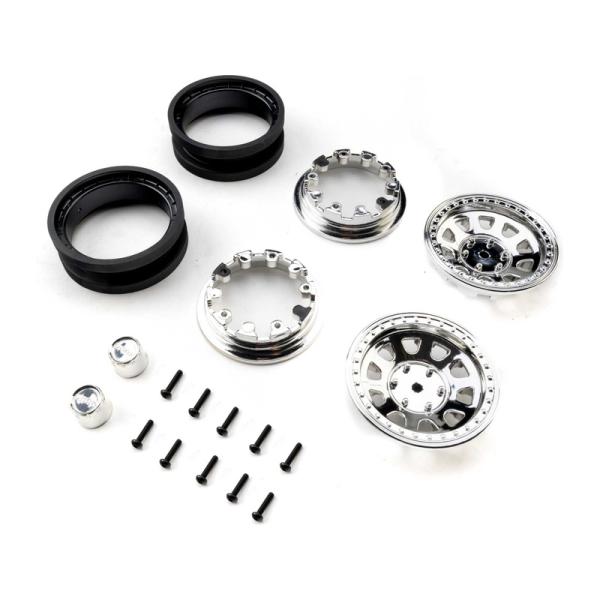 Axial disk 1.9 Raceline Daytona Beadlock, chróm (2)