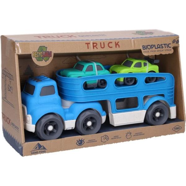 Auto tahač na převoz aut 30 cm 2 auta