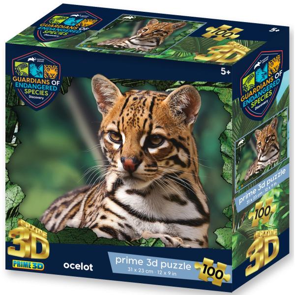 PRIME 3D PUZZLE - GES Ocelot 100 dielikov