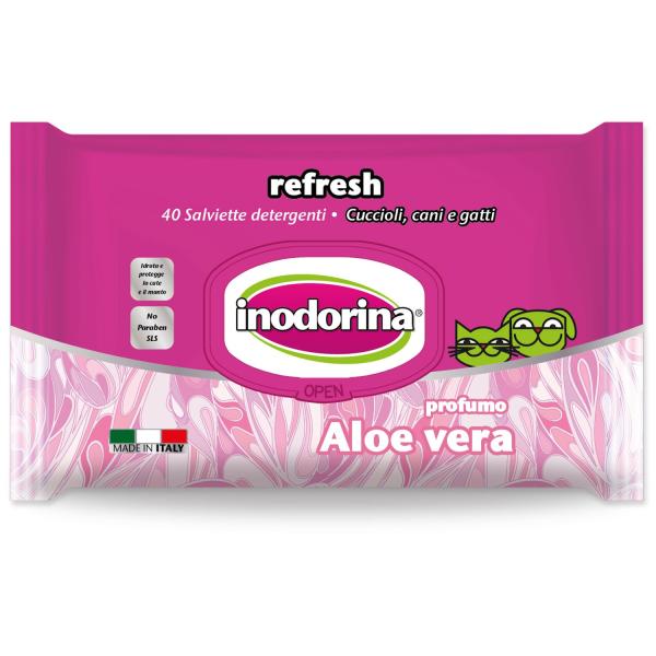 Ubrousky Inodorina Aloe Vera 40ks