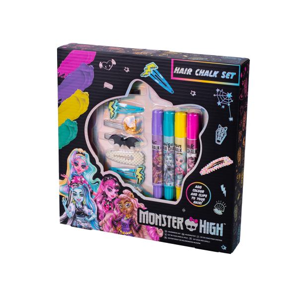 Monster High křídy na vlasy s doplňky