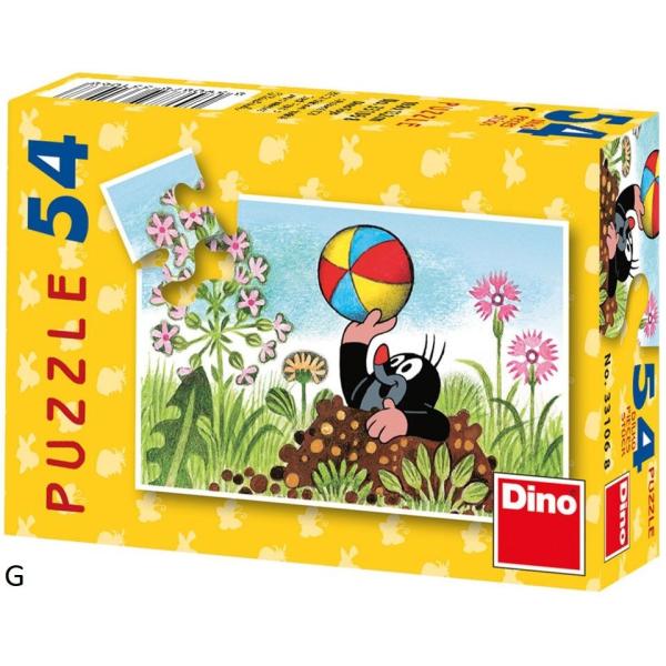 Dino Krtek 54 mini Puzzle (obrázek 6)