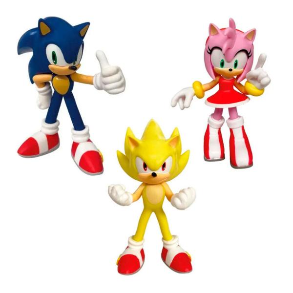 Comansi - Dárková sada Sonic - 3 figurky - set