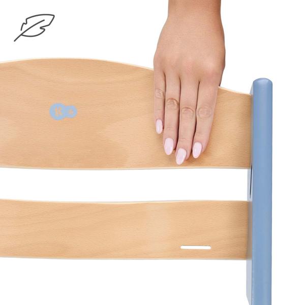 KINDERKRAFT Židlička jídelní Nordic Breeze s polštářem (obrázek 9)