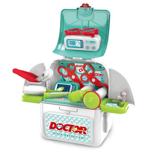 Doktorský set v batohu