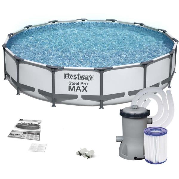 Zahradní bazén Bestway 56595 Steel Pro MAX 427 cm x 84cm Pool Set s kartušovou filtrací (obrázek 3)