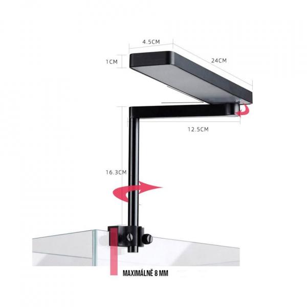 Chihiros LED RGB C II série 20-36cm 20W