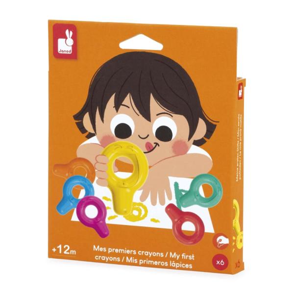 Janod Colorino První voskovky 6 barev (obrázek 8)