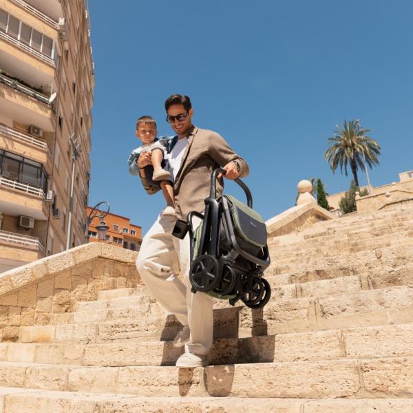 Kinderkraft Select Kočárek sportovní Nubi 3 Sand Beige