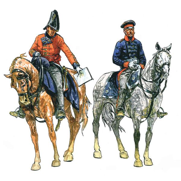 Model Kit figurky 6065 – BRITISH & Prussian GENERAL STAFF (NAP.WARS) (1:72)