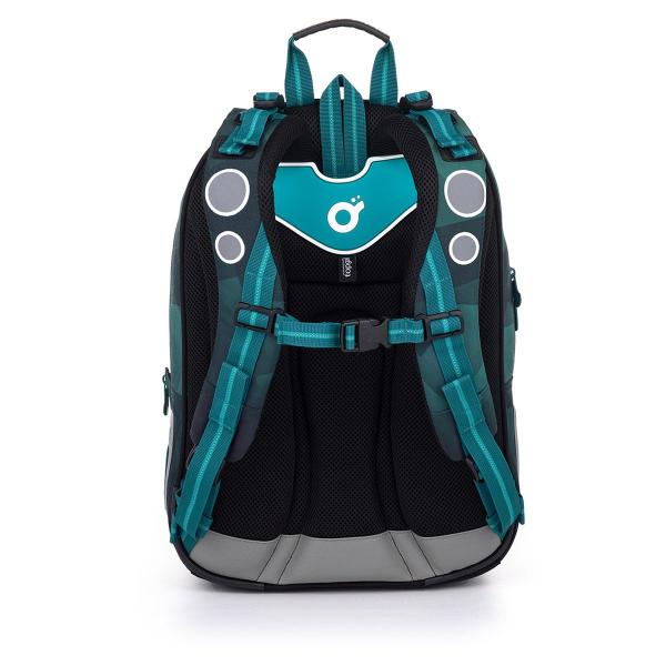 Zelenomodrá školská taška Topgal KIMI 25020