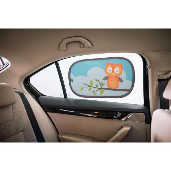 Sluneční clona do auta zvířátka