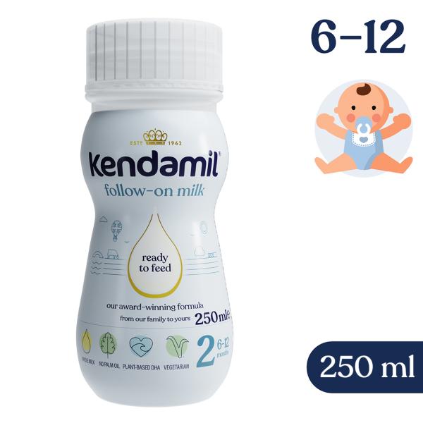 Kendamil Tekuté následné mléko 2 (250 ml)