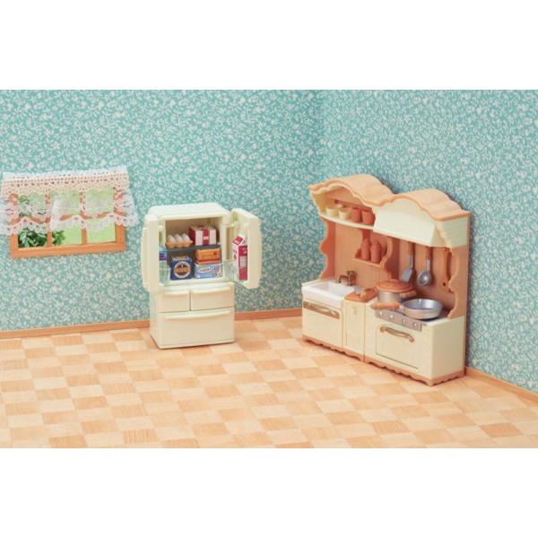 Sylvanian Families Set - kuchyňská linka s ledničkou (obrázek 4)