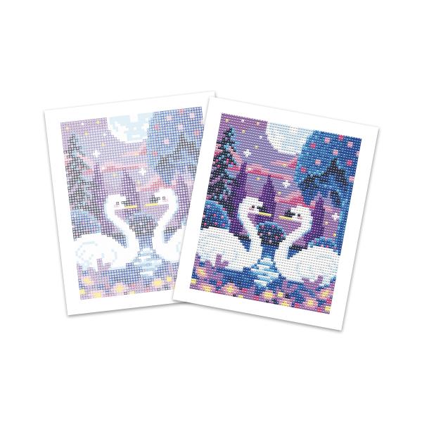 Janod Atelier Kreativní sada Maxi Měsíční svit Malování diamanty