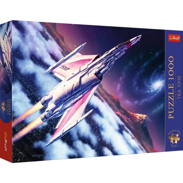 Trefl Puzzle 1000 Premium Plus - Let do vesmíru