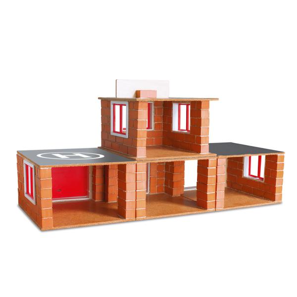 TEIFOC stavebnice Hasičská stanice 220 dílků