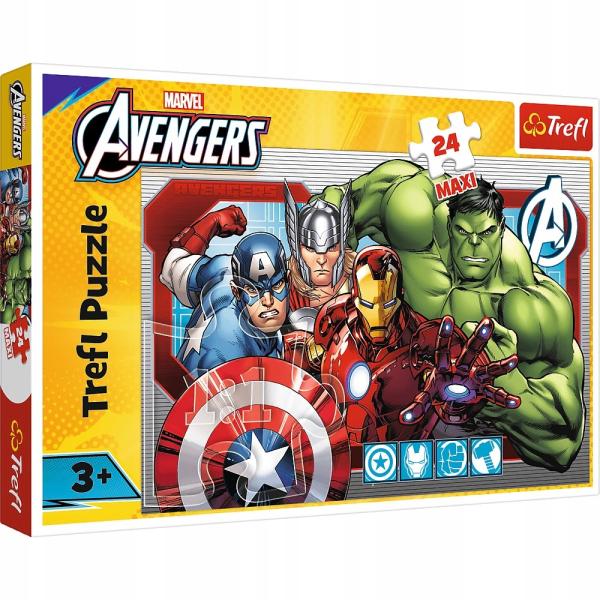 Trefl Puzzle 24 Maxi Marvel, Vždy spravedlivý
