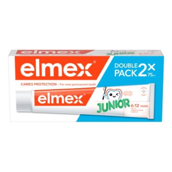 Elmex Junior zubní pasta 6-12 let Duopack 2x75ml