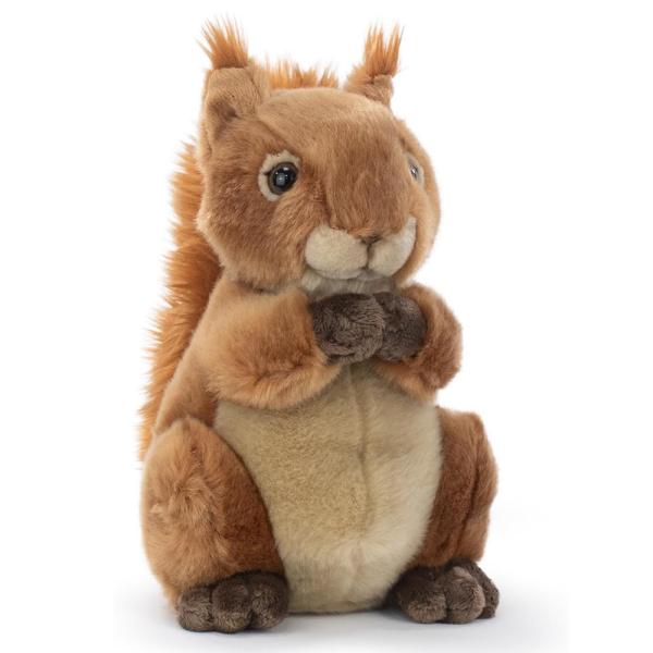 WILD LIFE Veverička realistická plyšová hračka 28cm