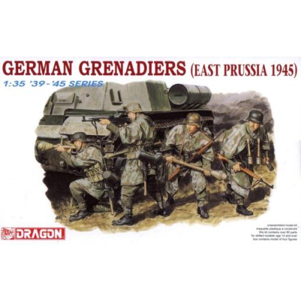 Model Kit Figurine 6057 - Granatieri Tedeschi (Prussia Orientale 1945) (1:35)-image