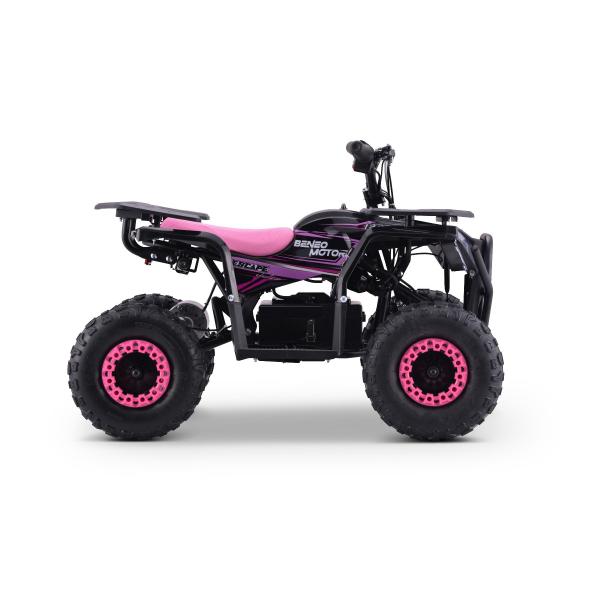 Elektrická čtyřkolka pro děti Beneo Motors ESCAPE-Electric růžová – 800W
