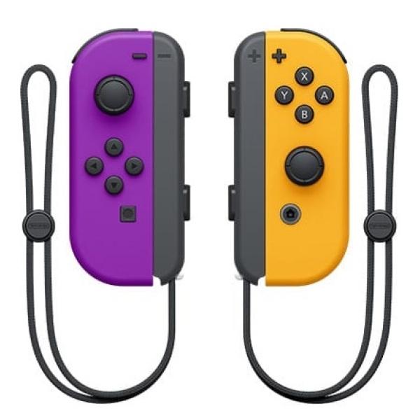 Joy-Con pár Neon fialová/Neon oranžová