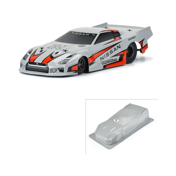 PROTOform karosérie 1:10 Nissan GT-R R35 Pre šedá: Drag Car
