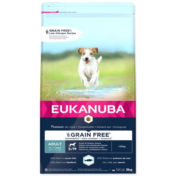 Euk Adult Small & Medium Grain Free OF 3kg