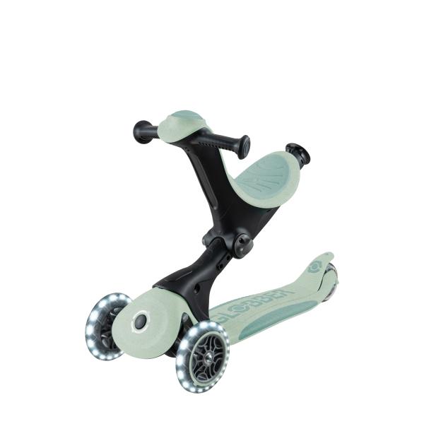 Globber koloběžka Go Up deluxe lights ecologic 360 ° pistachio (obrázek 11)
