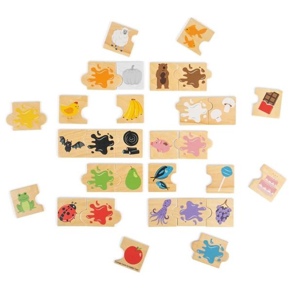 Bigjigs Toys Didaktické puzzle Barvy (obrázek 3)