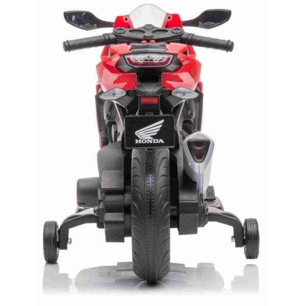 Elektrická Motorka HONDA CBR 1000RR, Licencované, 12V baterie, Plastová kola, červená (obrázek 6)