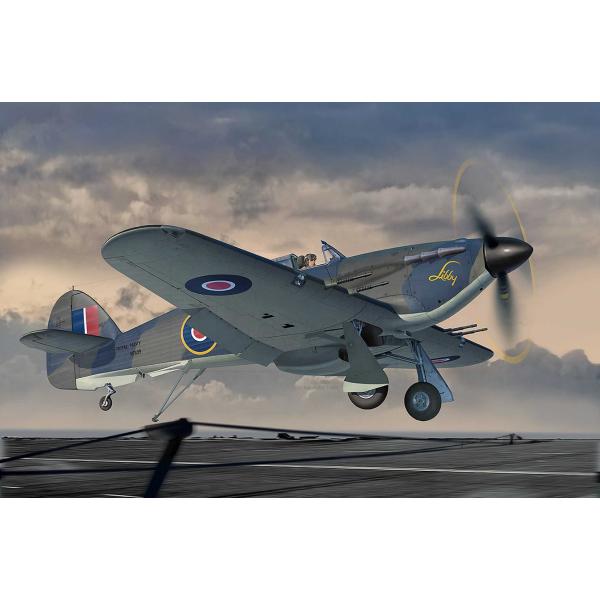 Plastic ModelKit letadlo 03768 - Hawker Sea Hurricane Mk.IIC (1:32) (obrázek 9)
