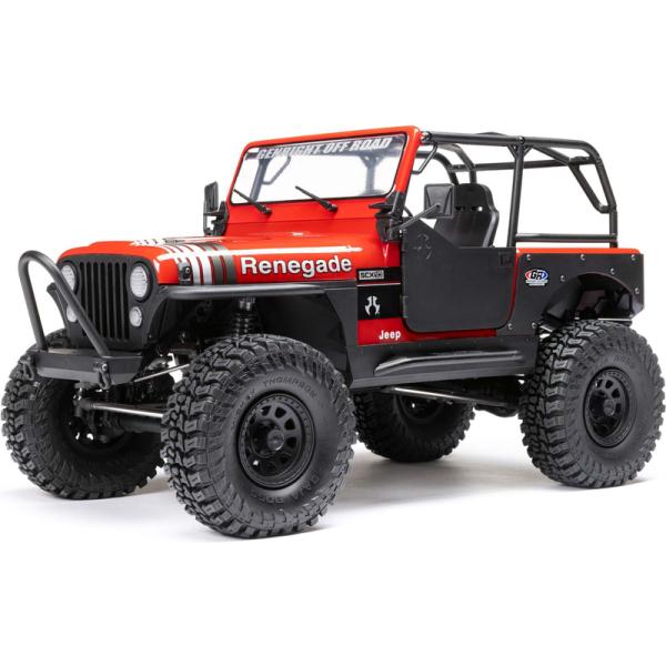 Axial SCX10 III Jeep CJ-7 1:10 4WD RTR červená