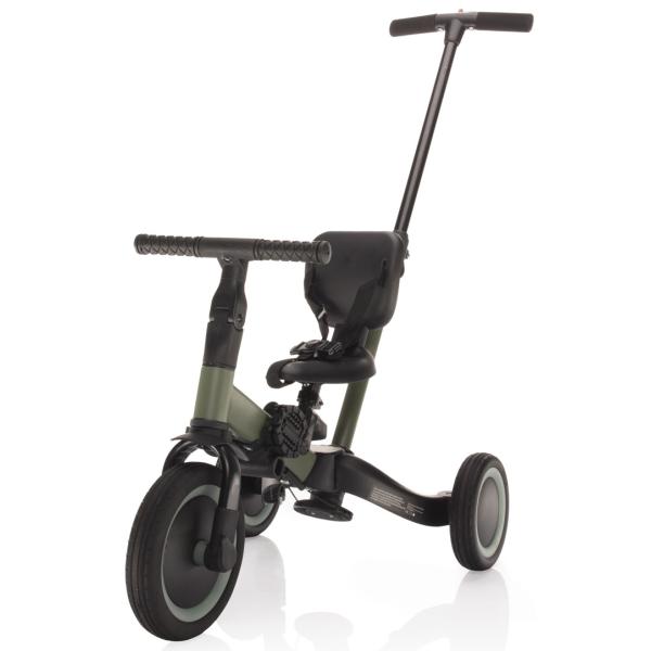 Tříkolka 3v1, District Green