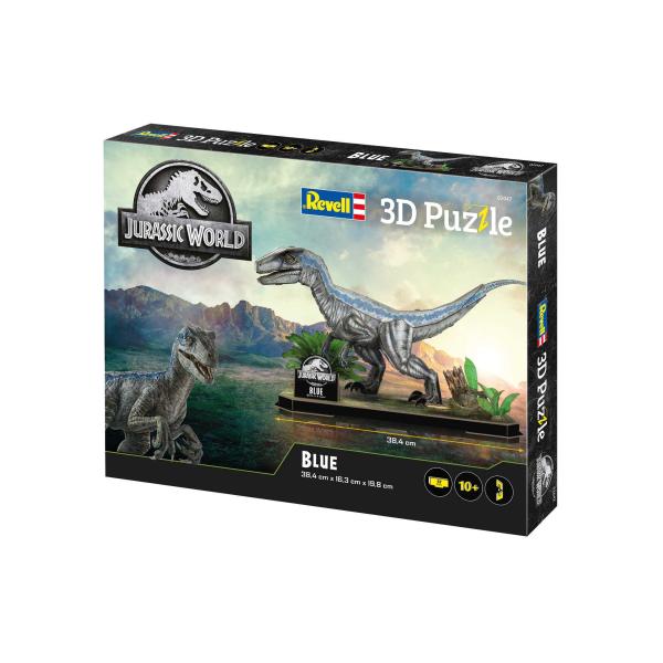 3D Puzzle REVELL 00247 – Jurský svět – Blue