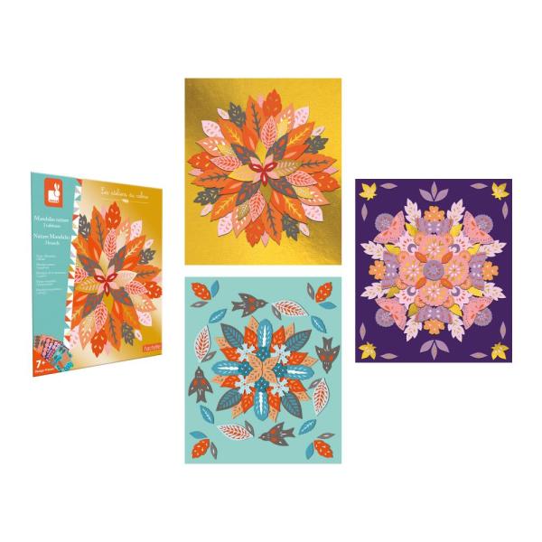 Janod Atelier Sada Mini Mandala Podzimní příroda (obrázek 8)