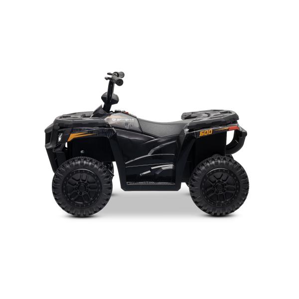 Licencovaná elektrická čtyřkolka Arctic Cat 12V se zadním pohonem, černá, LED světla, Lí (obrázek 7)