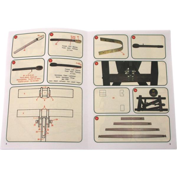 Mantua Model Římský katapult 1:17 kit (obrázek 9)