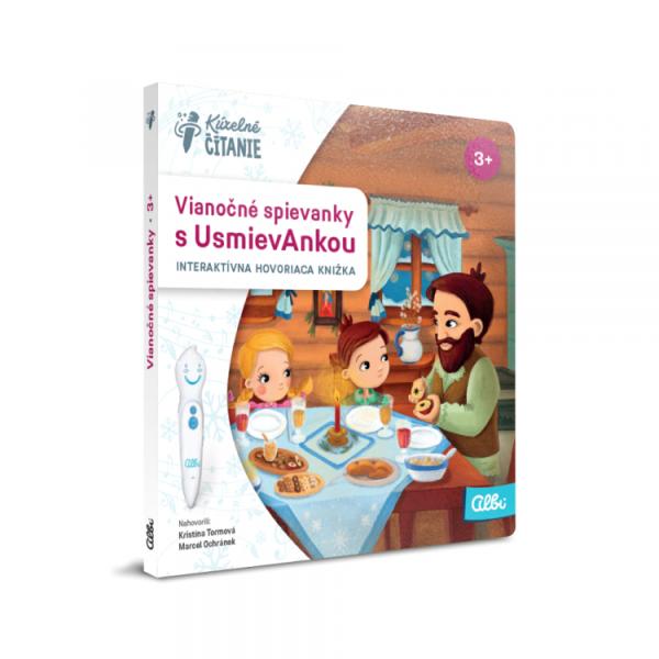 Albi Kúzelné čítanie Kniha Vianočné spievanky s Usmievankou