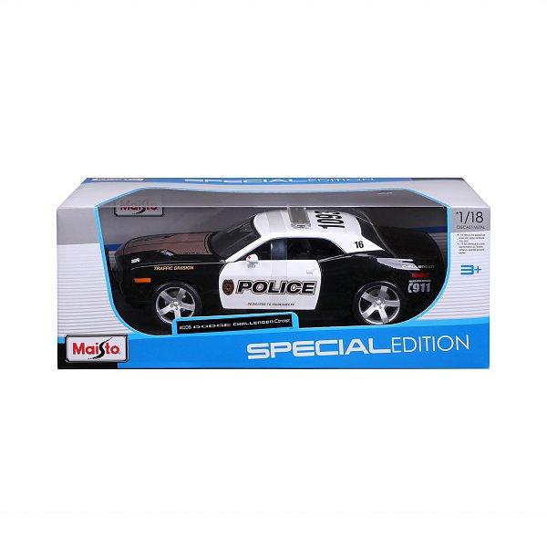 Maisto – Special Edition – 2006 Dodge Challenger Concept, černo-bílá, 1:18