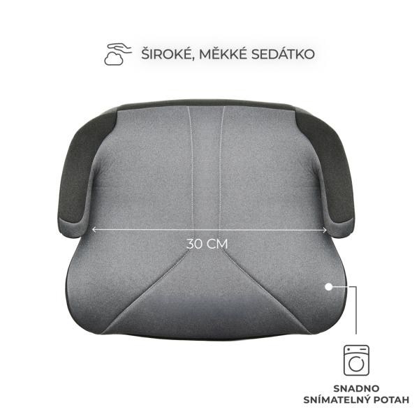 KINDERKRAFT Podsedák I-Boost 2 (125–150 cm) Šedá (obrázek 4)