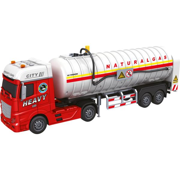 CITY SERVICE CAR - 1:12 - Autocarro con cisterna per gas naturale (con suoni e luci)