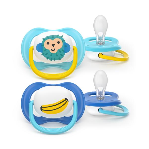 Philips Avent Dudlík Ultra air obrázek 6-18m chlapec 2ks