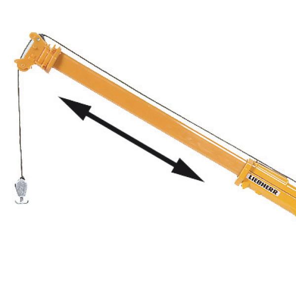 Siku Super - Těžký autojeřáb Liebherr 1:87 (obrázek 3)